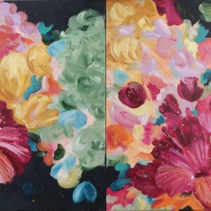 Allure aura (diptych)